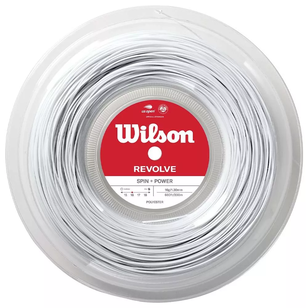 Wilson Revolve White 200m Reel