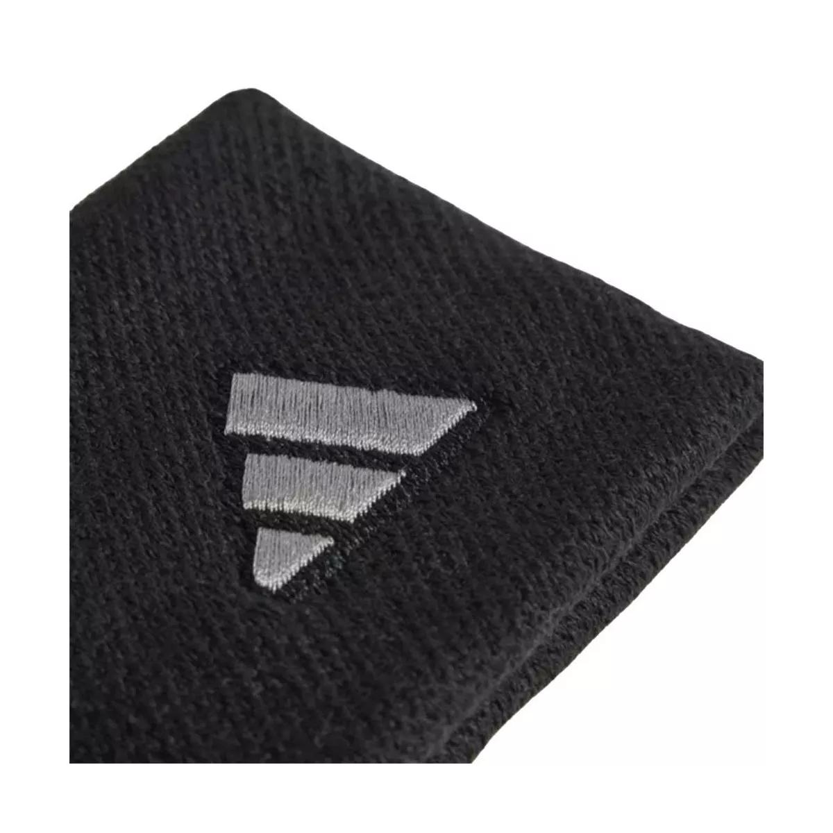 Adidas Tennis Wristbands Black / Silver (Pair)