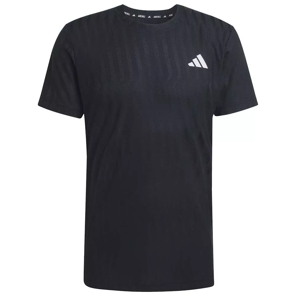 Adidas Climacool+ Airchill FreeLift Tennis T-Shirt - Black