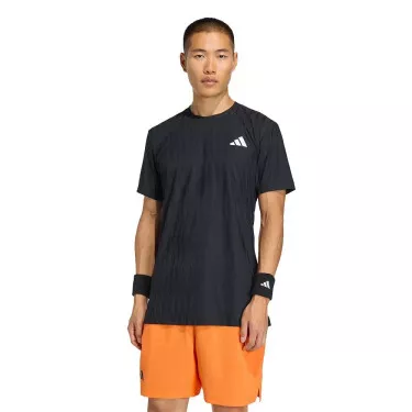 Adidas Climacool+ Airchill FreeLift Tennis T-Shirt - Black