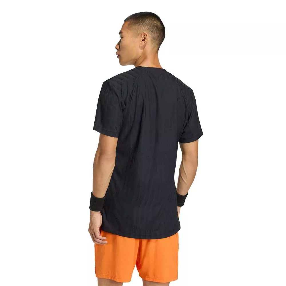 Adidas Climacool+ Airchill FreeLift Tennis T-Shirt - Black
