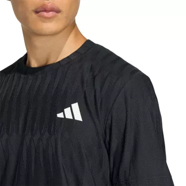 Adidas Climacool+ Airchill FreeLift Tennis T-Shirt - Black