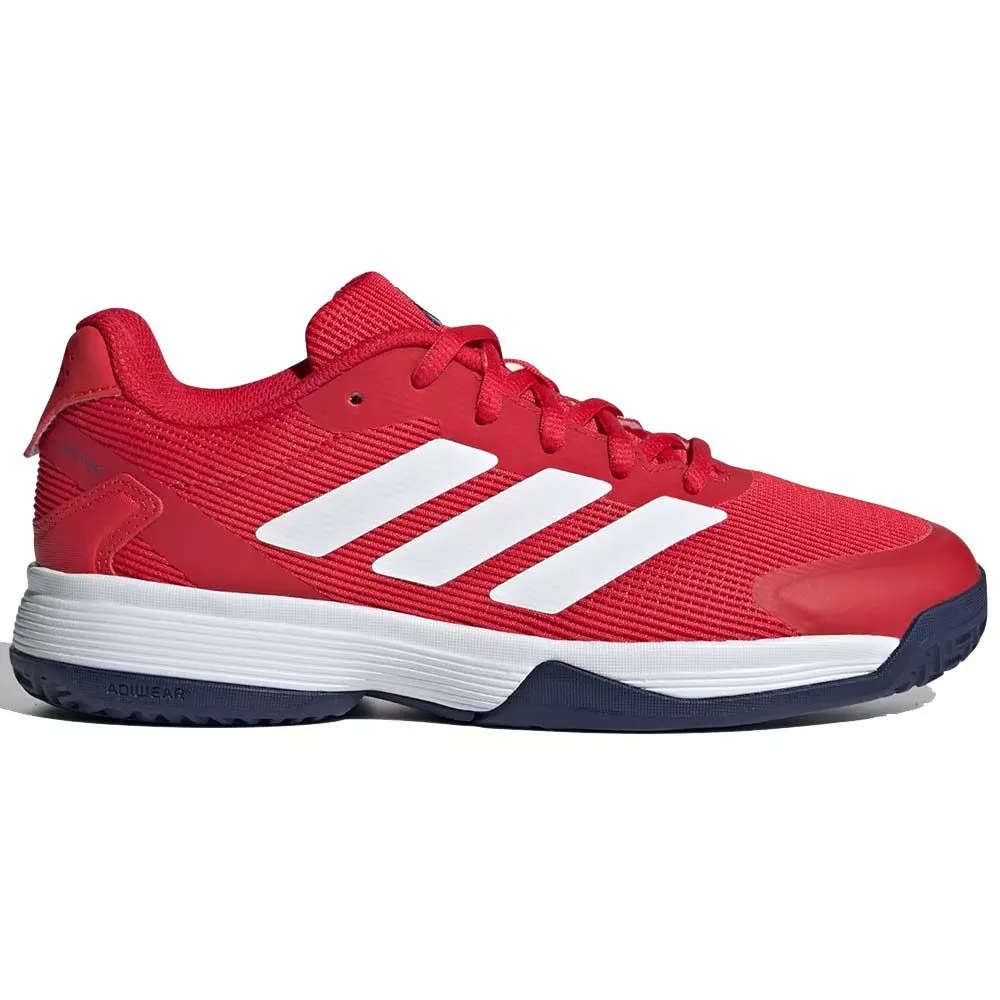 Adidas Ubersonic 5 Junior Tennis Shoes Red / White / Blue