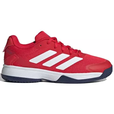 Adidas Ubersonic 5 Junior Tennis Shoes Red / White / Blue