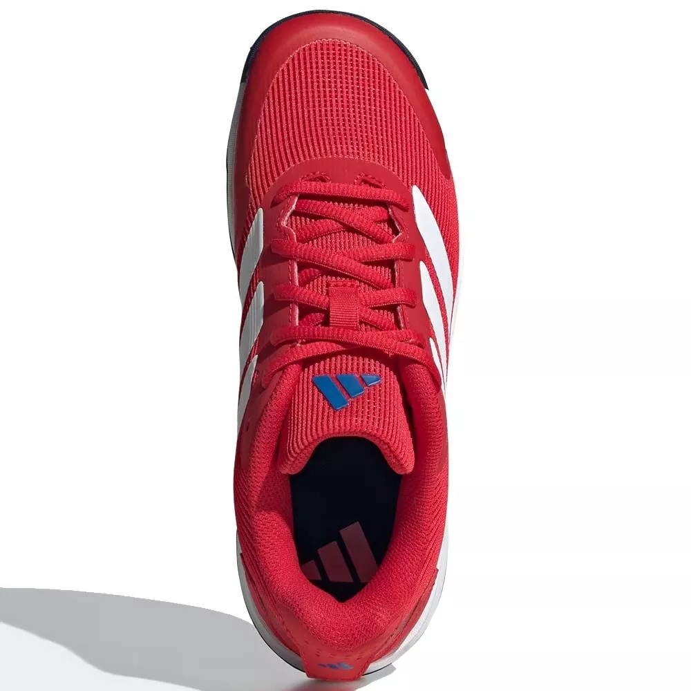 Adidas Ubersonic 5 Junior Tennis Shoes Red / White / Blue