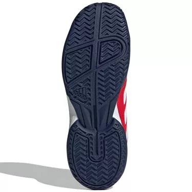 Adidas Ubersonic 5 Junior Tennis Shoes Red / White / Blue