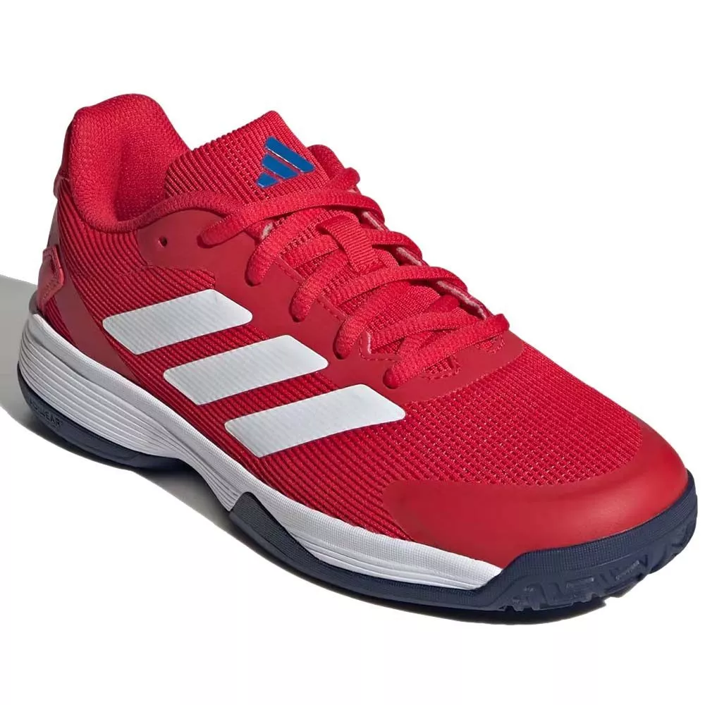 Adidas Ubersonic 5 Junior Tennis Shoes Red / White / Blue
