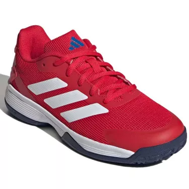 Adidas Ubersonic 5 Junior Tennis Shoes Red / White / Blue