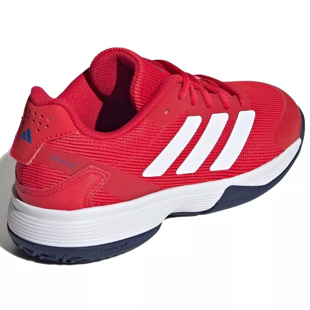 Adidas Ubersonic 5 Junior Tennis Shoes Red / White / Blue