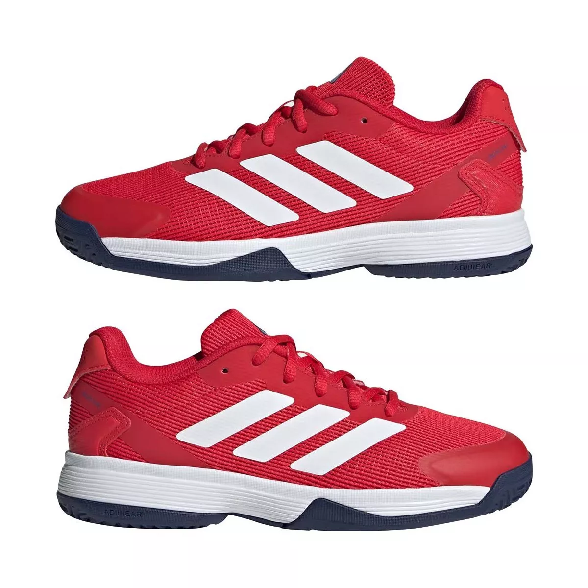 Adidas Ubersonic 5 Junior Tennis Shoes Red / White / Blue