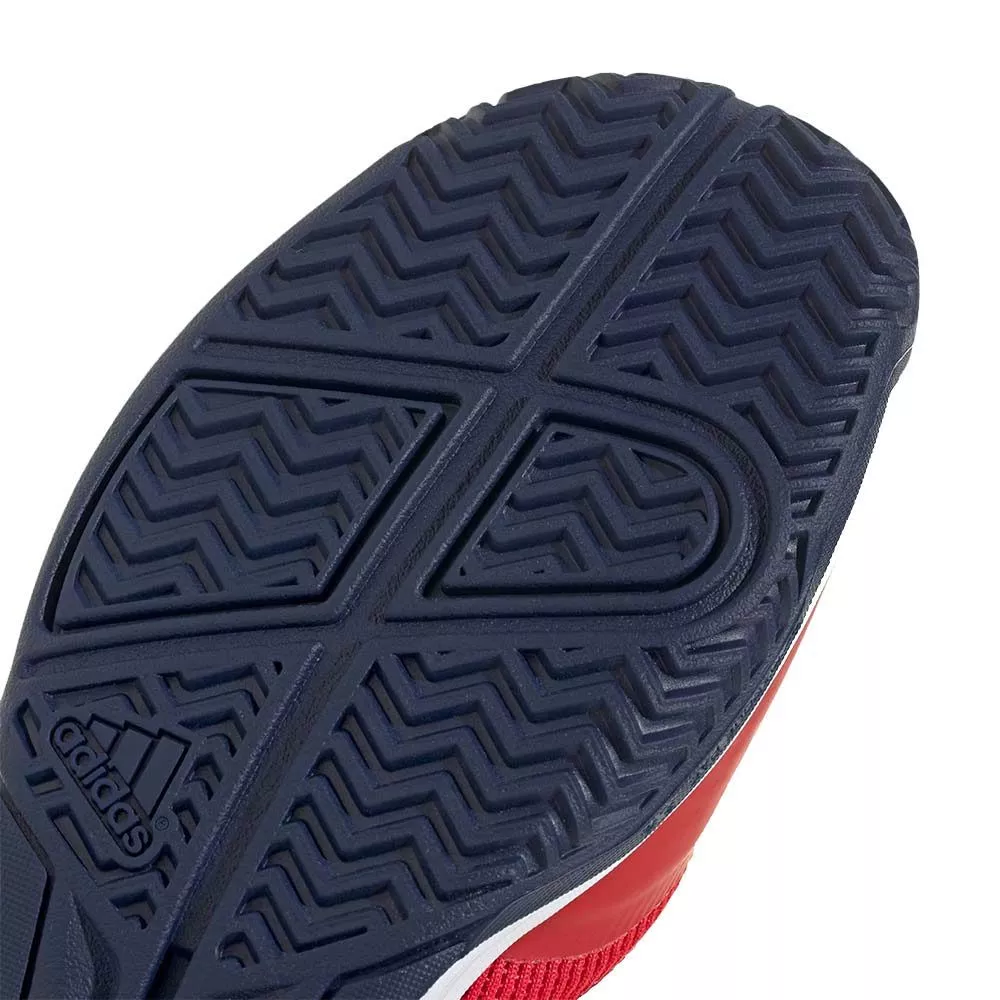 Adidas Ubersonic 5 Junior Tennis Shoes Red / White / Blue