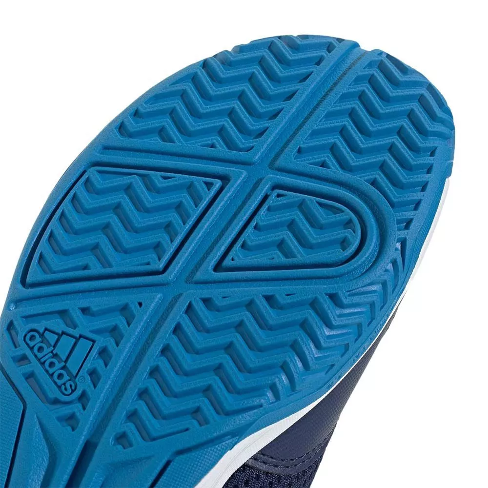 Adidas Courtflash Junior Tennis Shoes Dark Blue