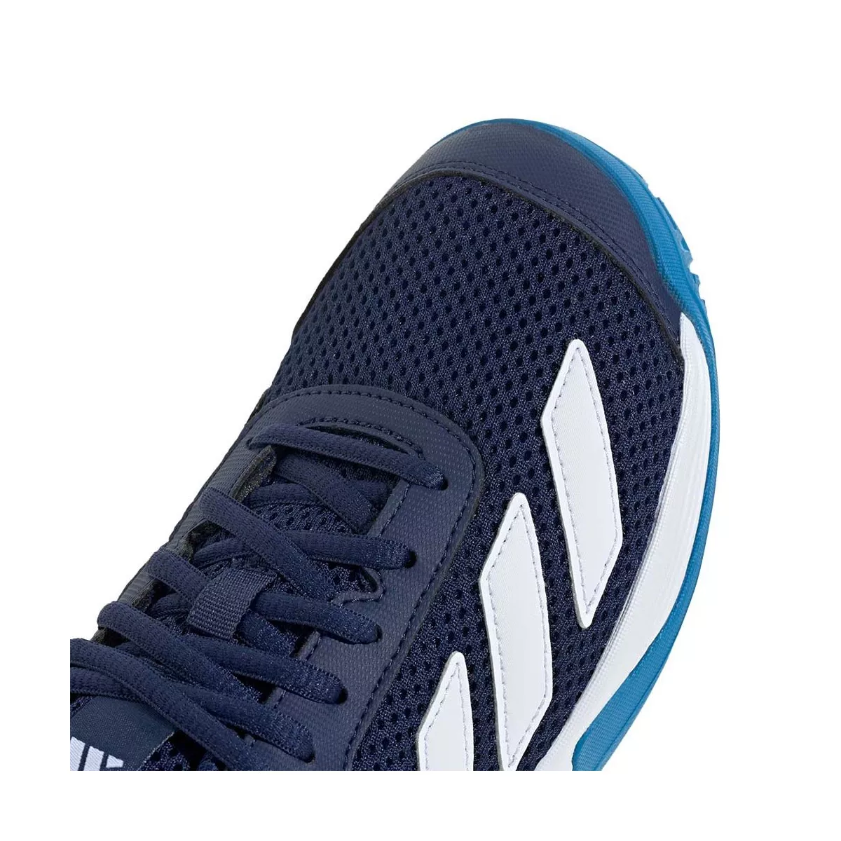 Adidas Courtflash Junior Tennis Shoes Dark Blue
