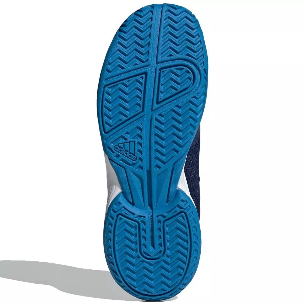 Adidas Courtflash Junior Tennis Shoes Dark Blue