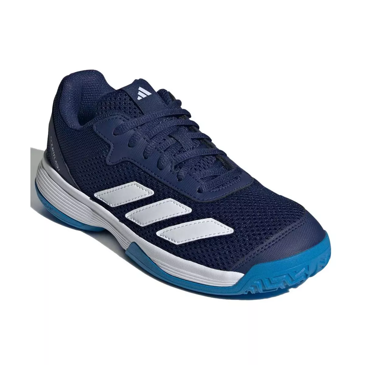 Adidas Courtflash Junior Tennis Shoes Dark Blue
