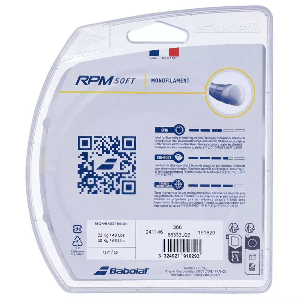 Babolat RPM Soft String 12m