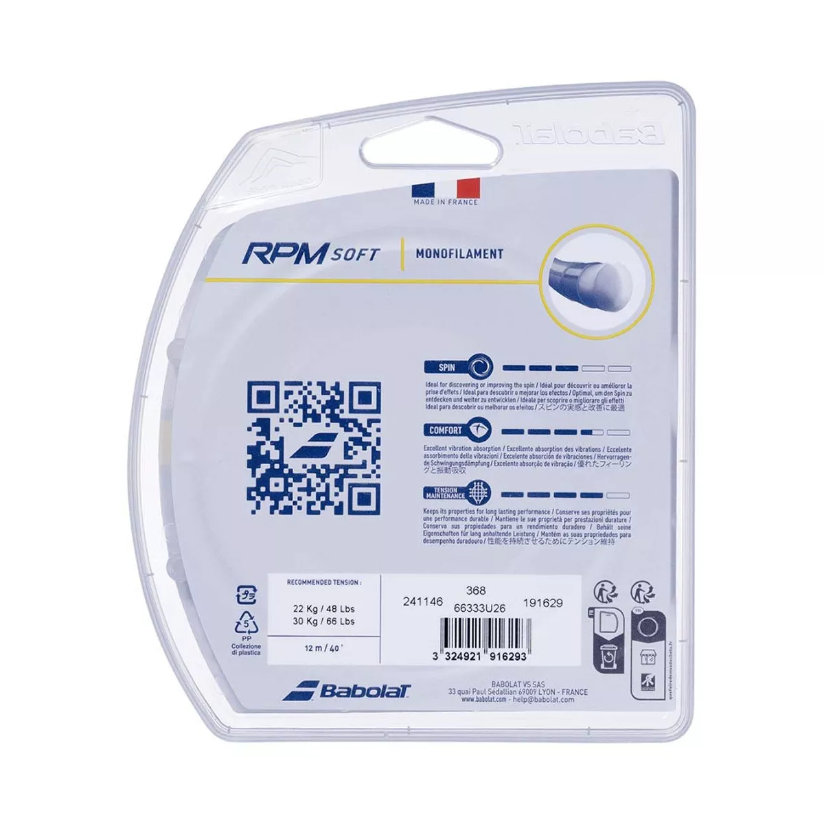 Babolat RPM Soft String 12m
