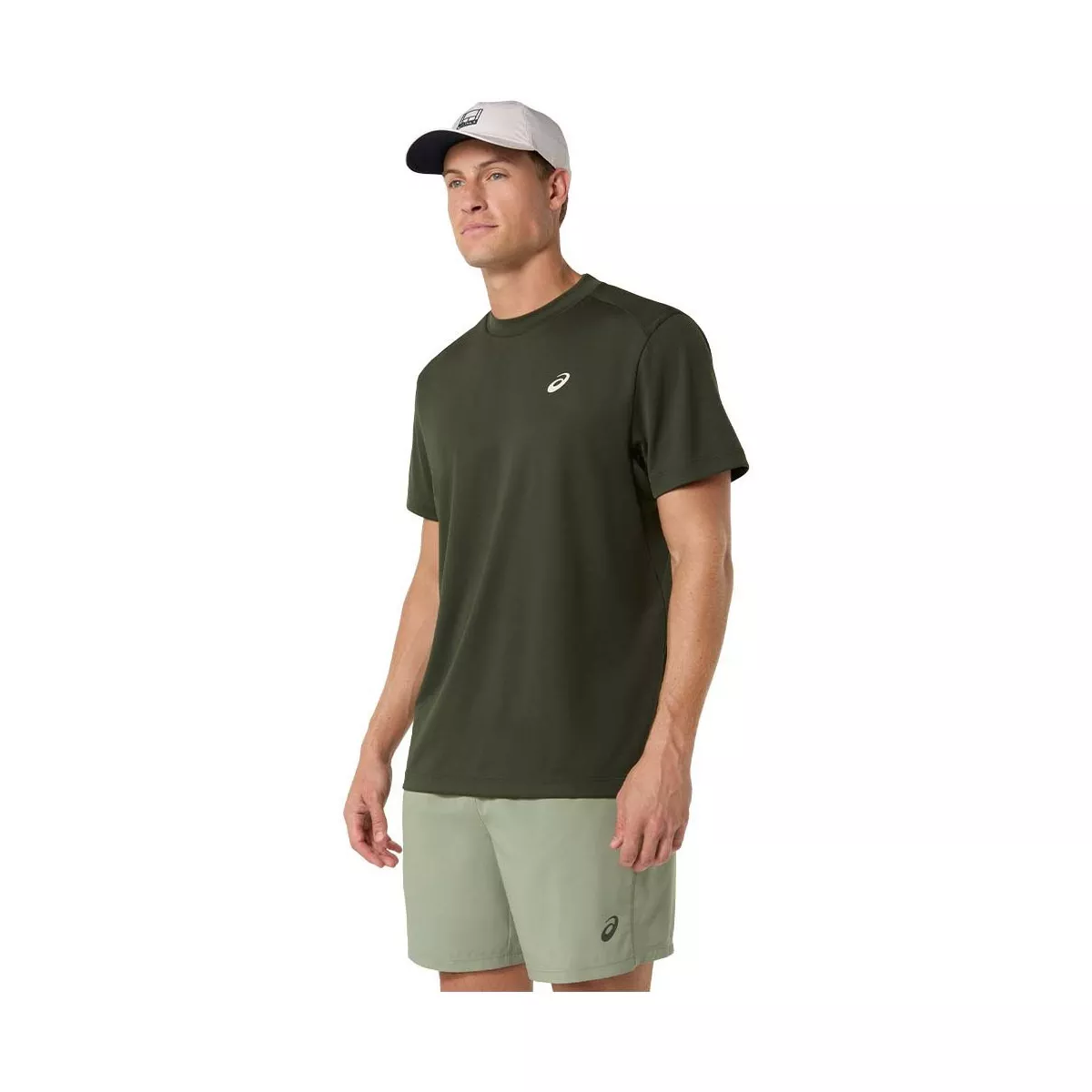 Asics Court SS T-Shirt Khaki Green