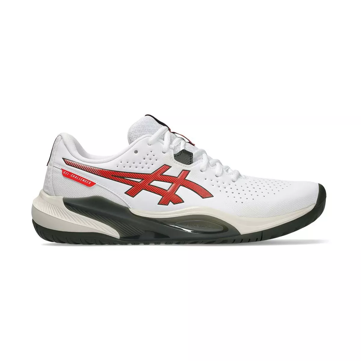 Asics Gel Challenger 15 Tennis Shoes White / Red / Black
