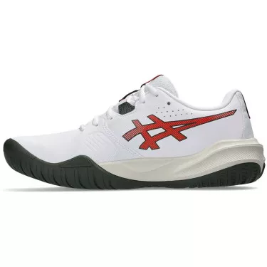 Asics Gel Challenger 15 Tennis Shoes White / Red / Black