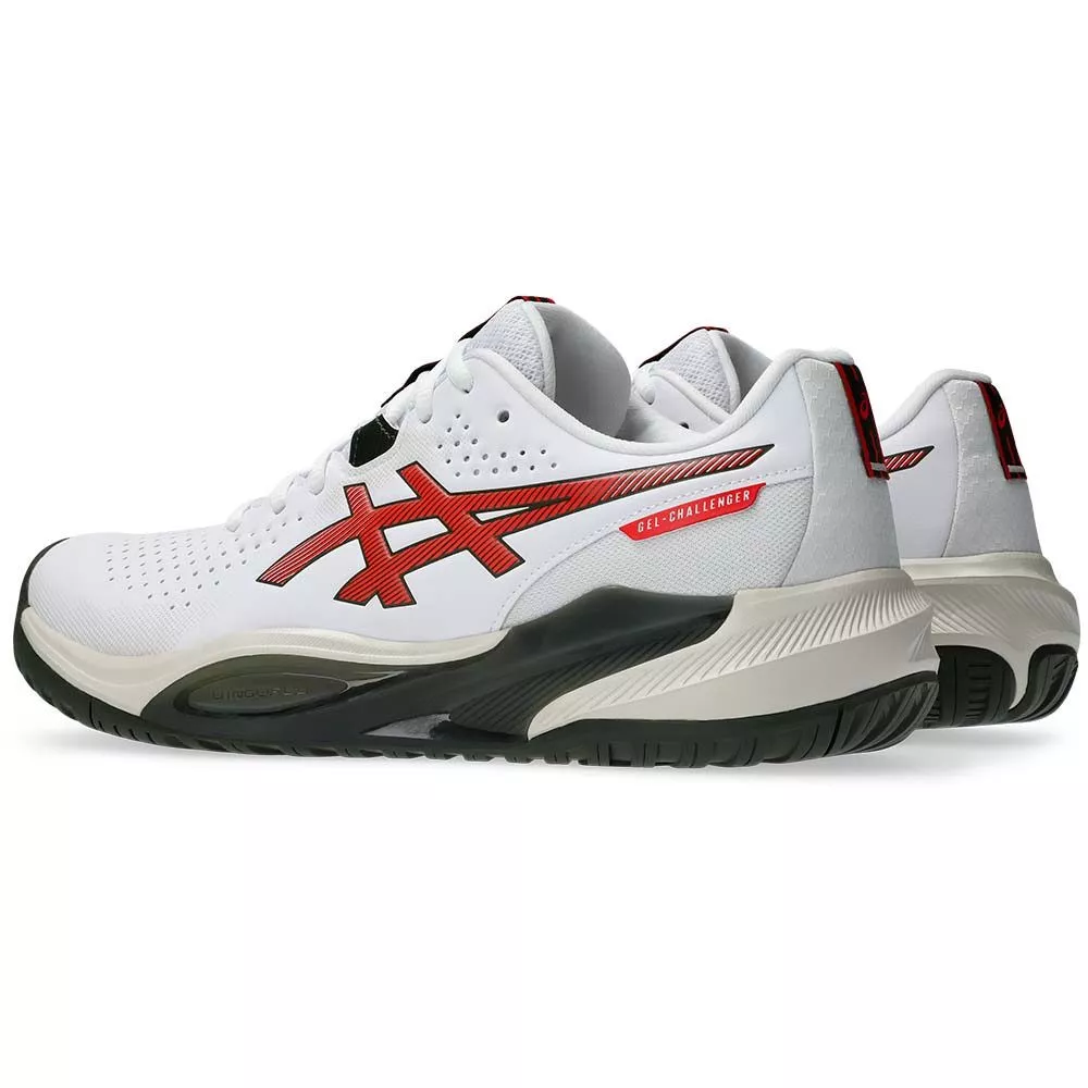 Asics Gel Challenger 15 Tennis Shoes White / Red / Black