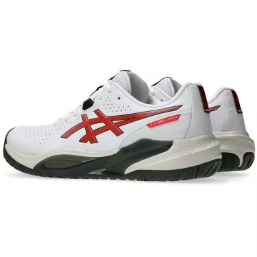 Asics Gel Challenger 15 Tennis Shoes White / Red / Black