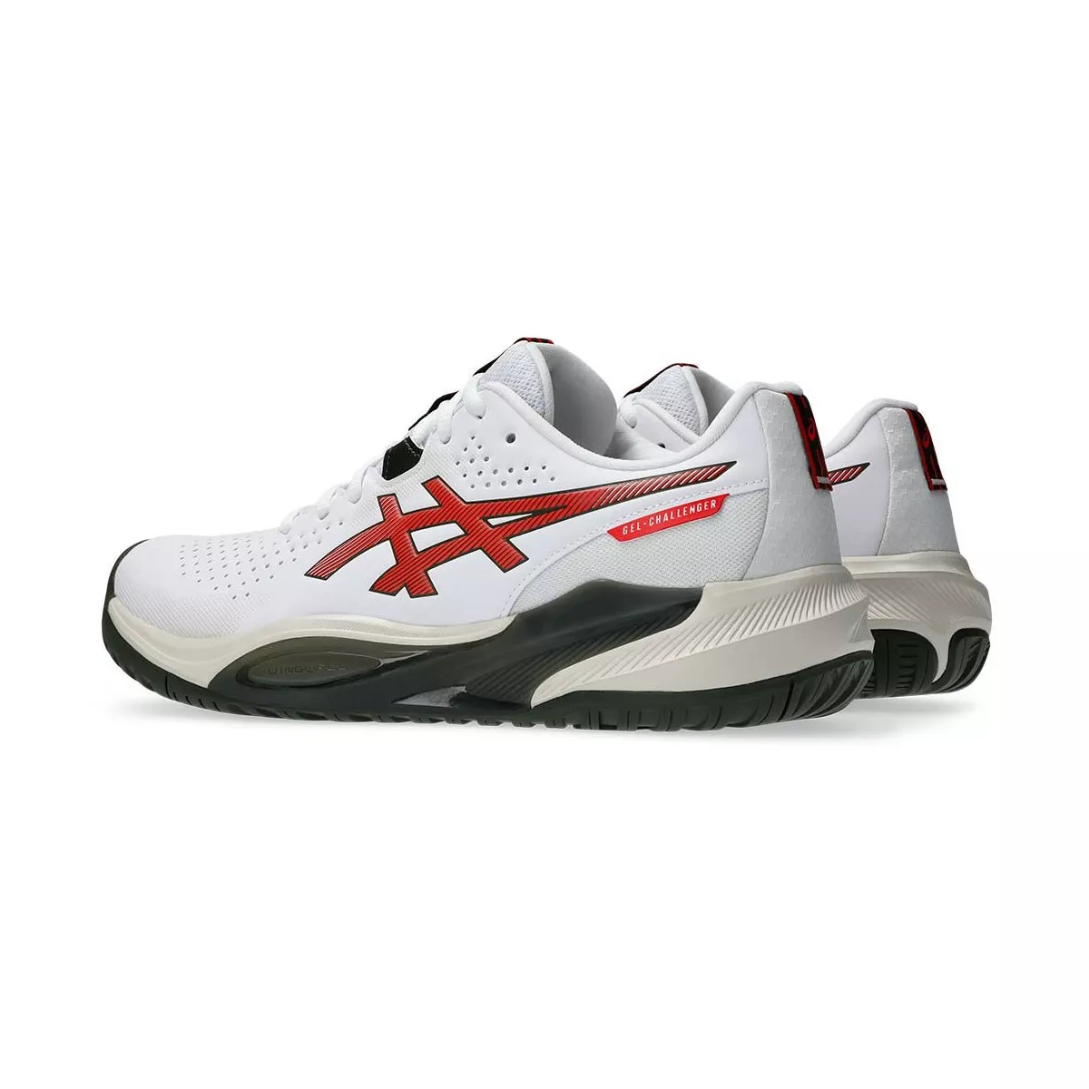 Asics Gel Challenger 15 Tennis Shoes White / Red / Black