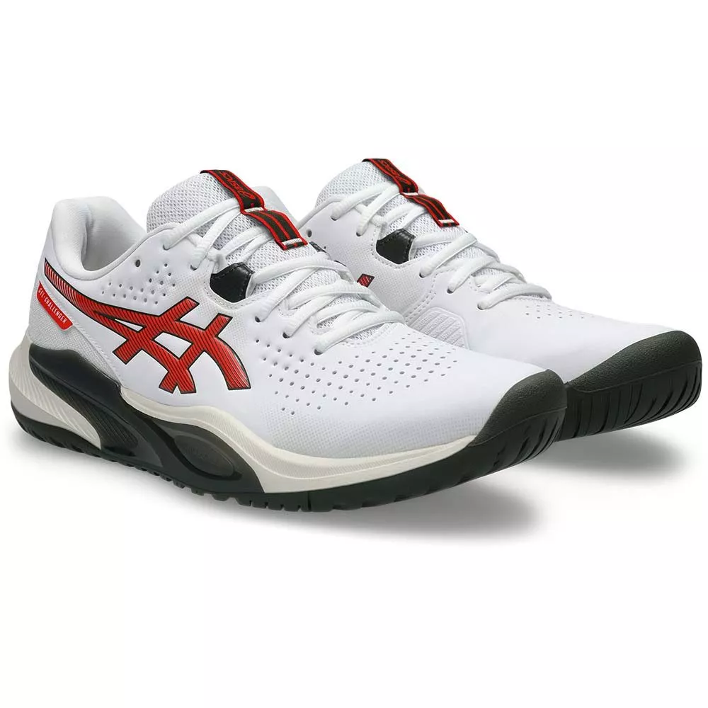 Asics Gel Challenger 15 Tennis Shoes White / Red / Black