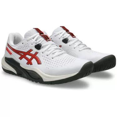 Asics Gel Challenger 15 Tennis Shoes White / Red / Black