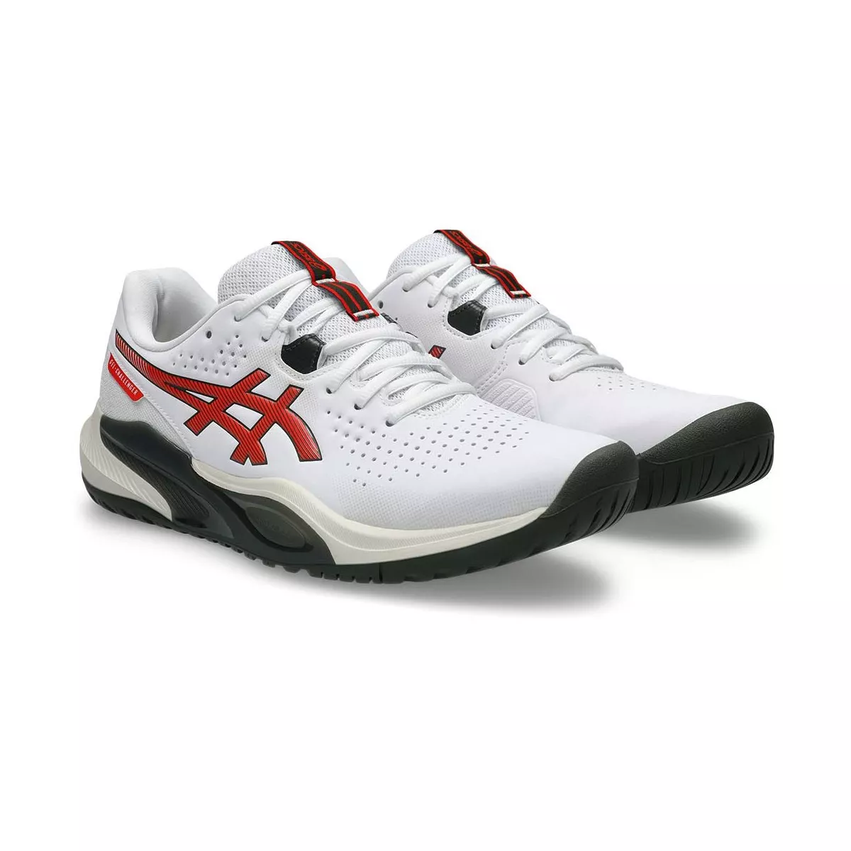 Asics Gel Challenger 15 Tennis Shoes White / Red / Black