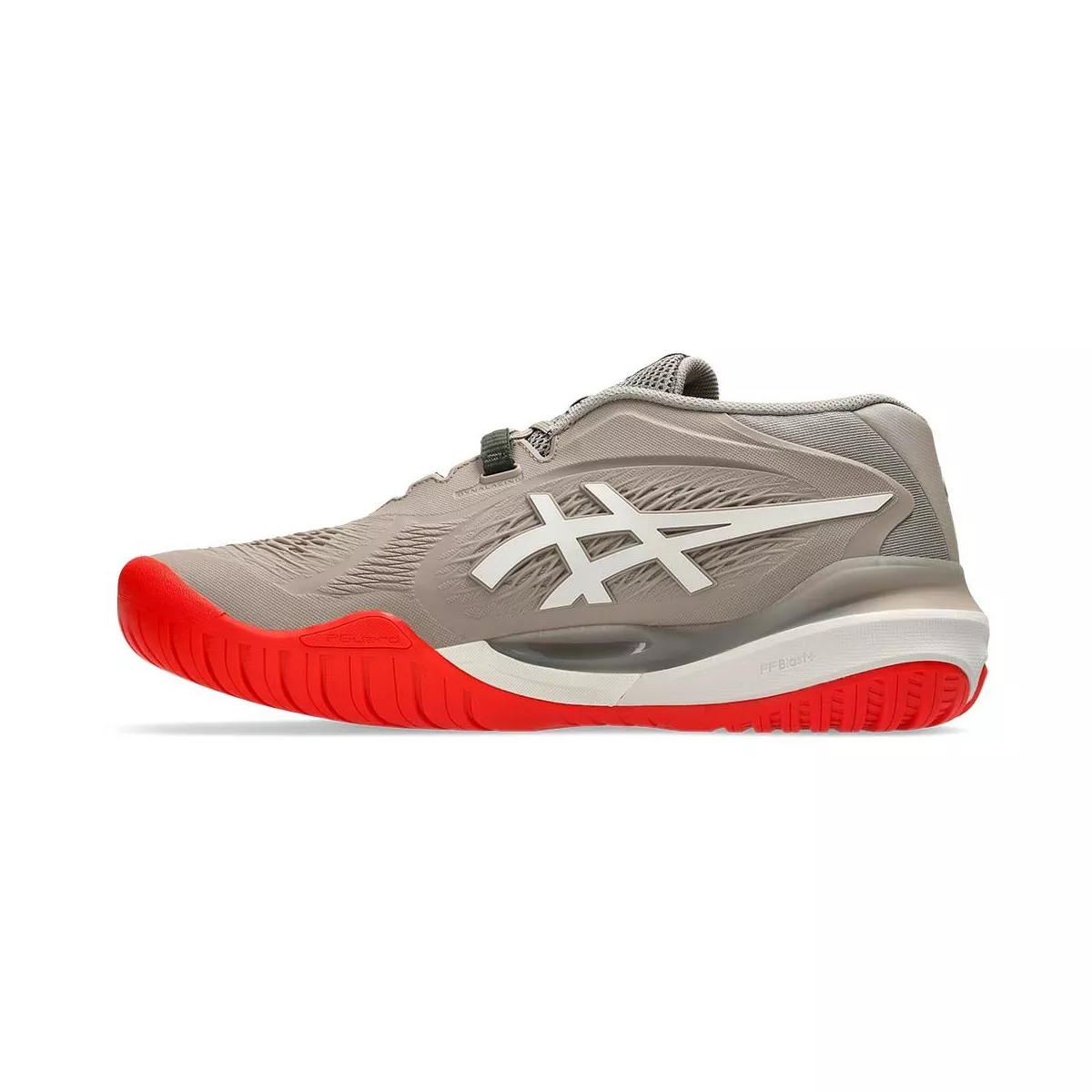 Asics Gel Resolution X Taupe Grey Tennis Shoes