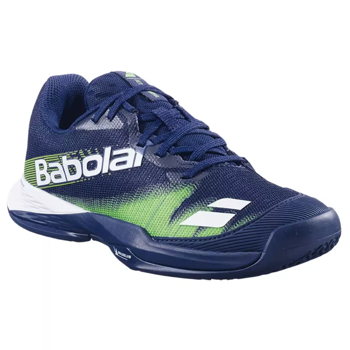Babolat Jet Premura 2 Junior Shoes Dark Blue / Flash Green