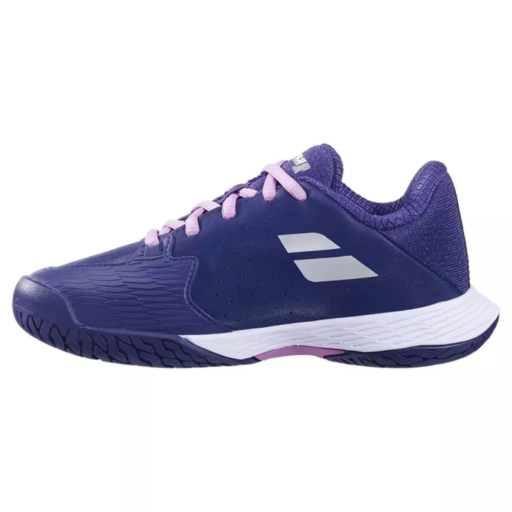 Babolat Propulse Junior 3 AC Girls' Violet / Silver Tennis Shoes