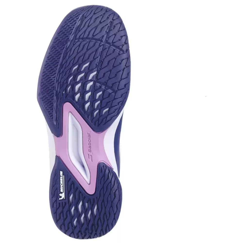 Babolat Propulse Junior 3 AC Girls' Violet / Silver Tennis Shoes