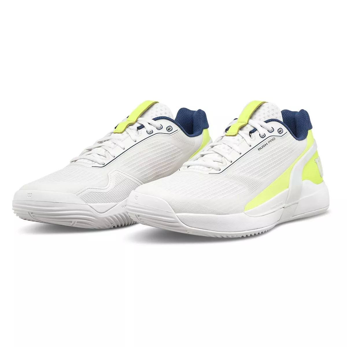 Wilson Rush Pro 5 Padel Shoes White / Yellow