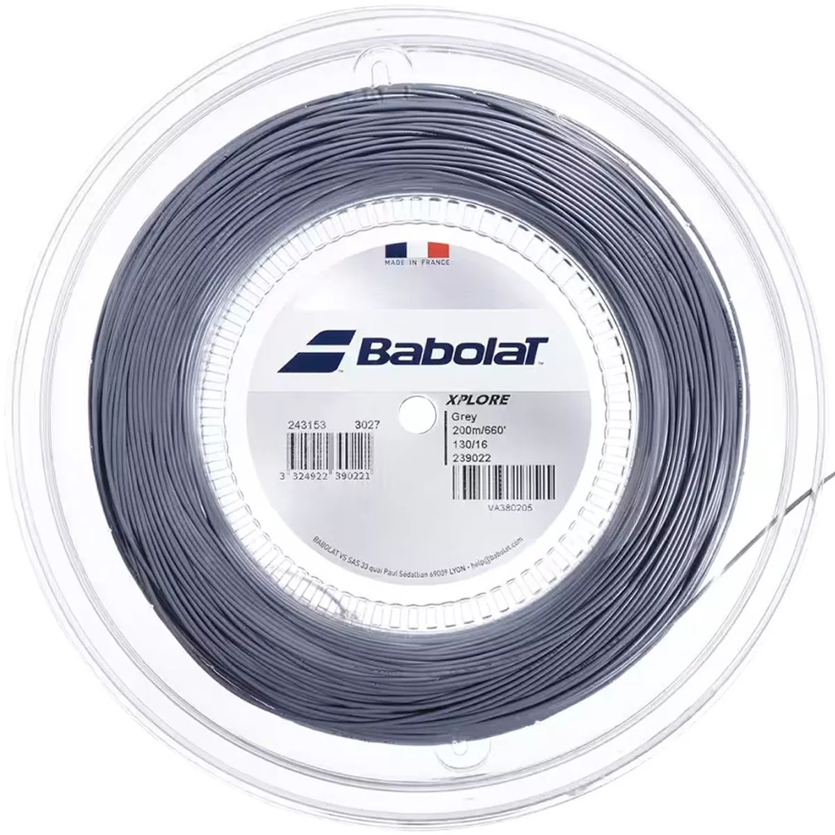 Babolat Xplore 200m Grey Tennis String Reel
