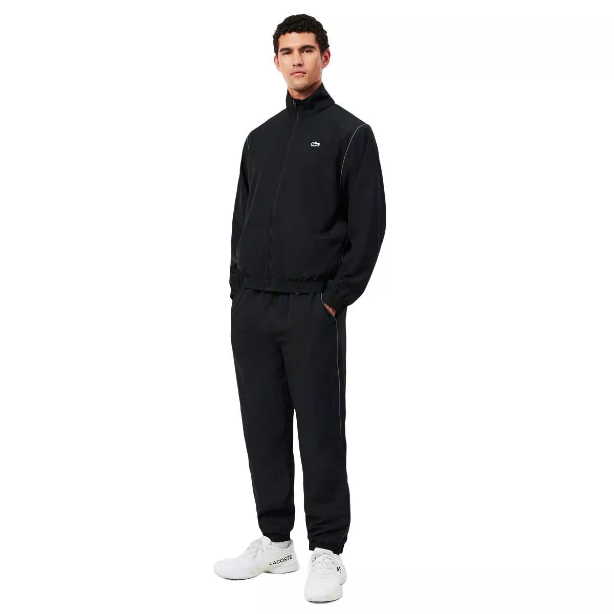 Lacoste Tennis x Novak Djokovic Tracksuit Black / Grey