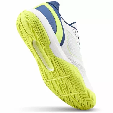 Wilson Rush Pro 5 Junior Tennis Shoes White / Blue / Yellow