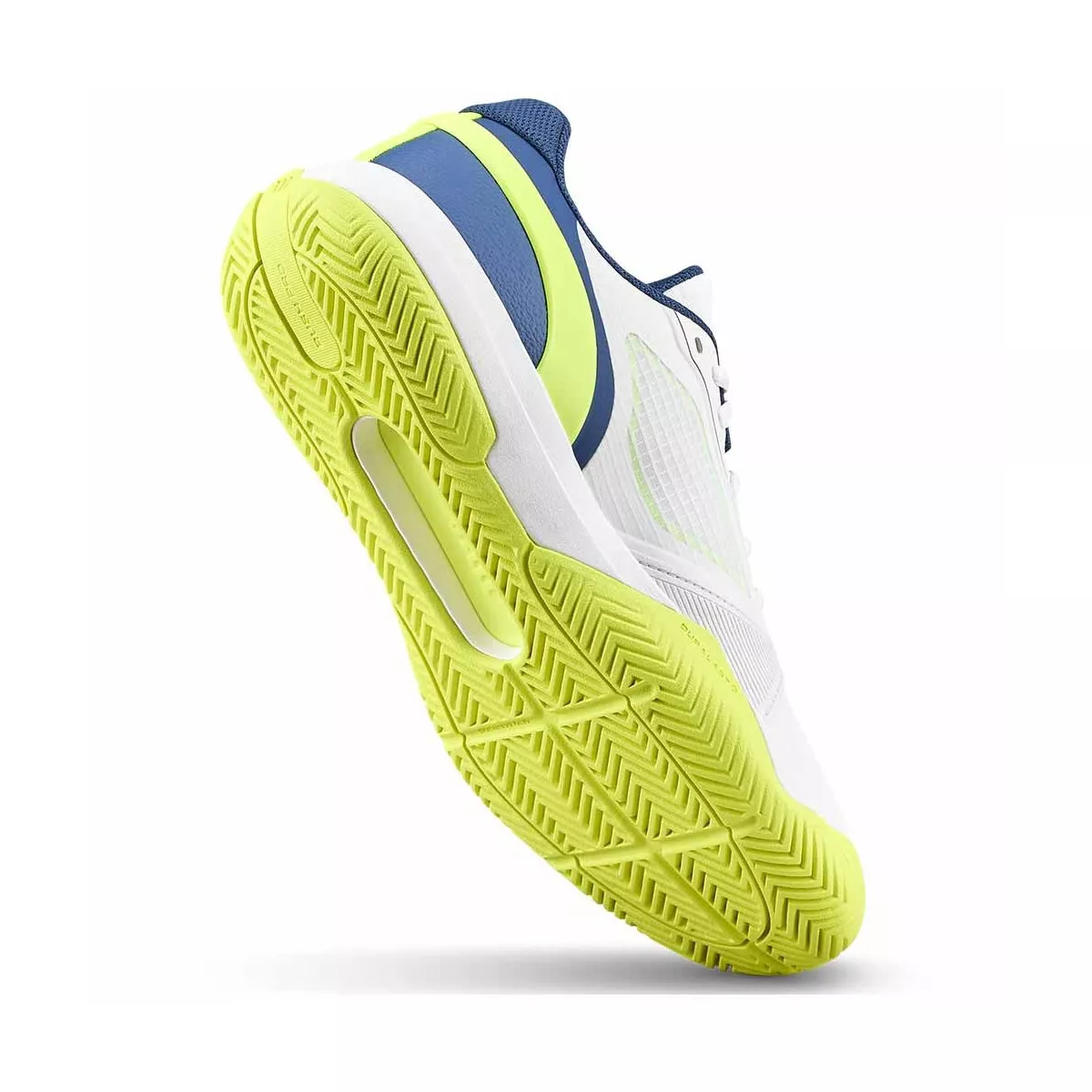 Wilson Rush Pro 5 Junior Tennis Shoes White / Blue / Yellow