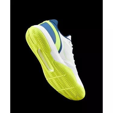 Wilson Rush Pro 5 Junior Tennis Shoes White / Blue / Yellow