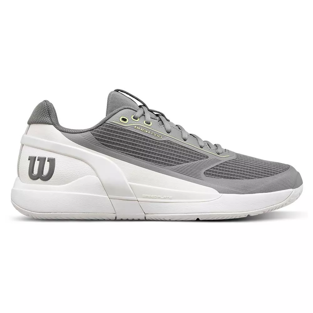 Wilson Rush Pro 5 Grey / White Tennis Shoes