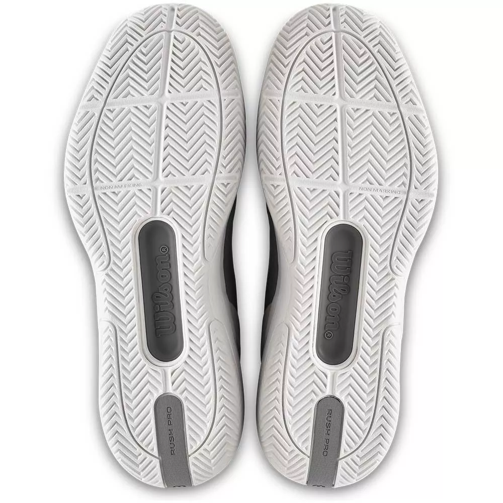 Wilson Rush Pro 5 Grey / White Tennis Shoes