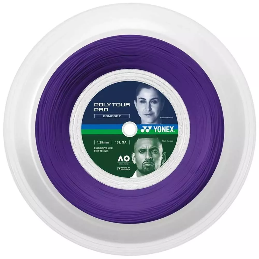 Yonex Poly Tour Pro Purple 200m String Reel