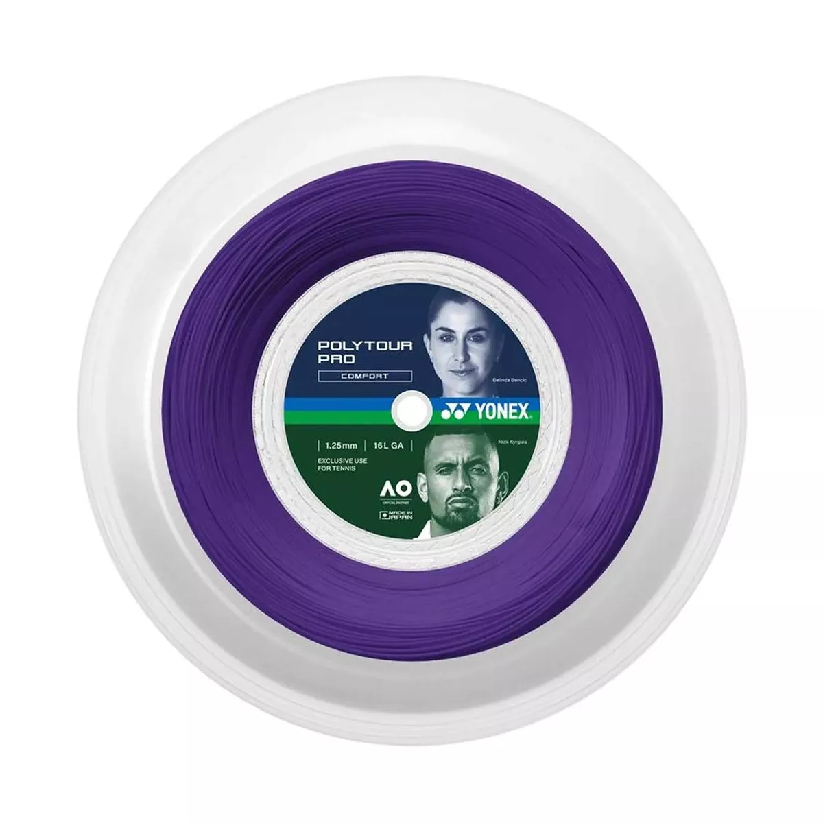 Yonex Poly Tour Pro Purple 200m String Reel