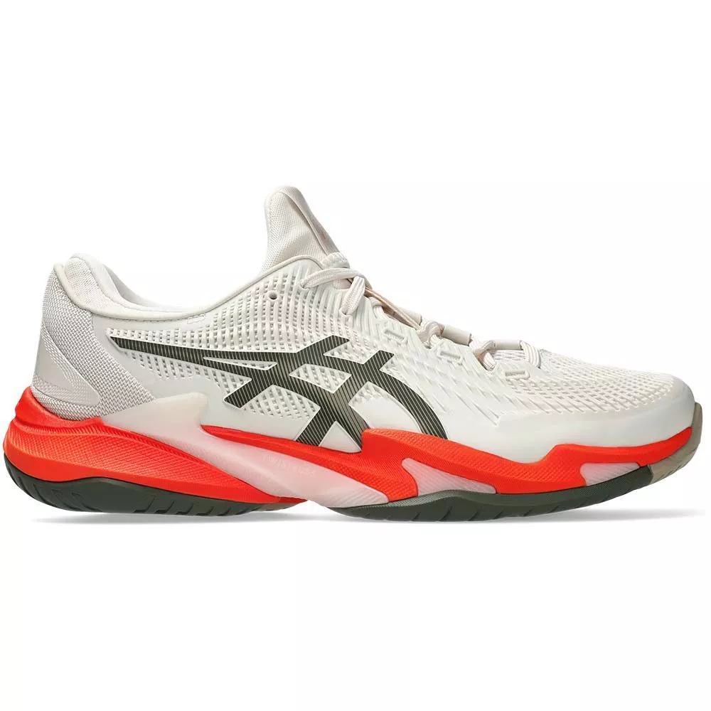 Asics Gel Court FF 3 White / Orange Tennis Shoes