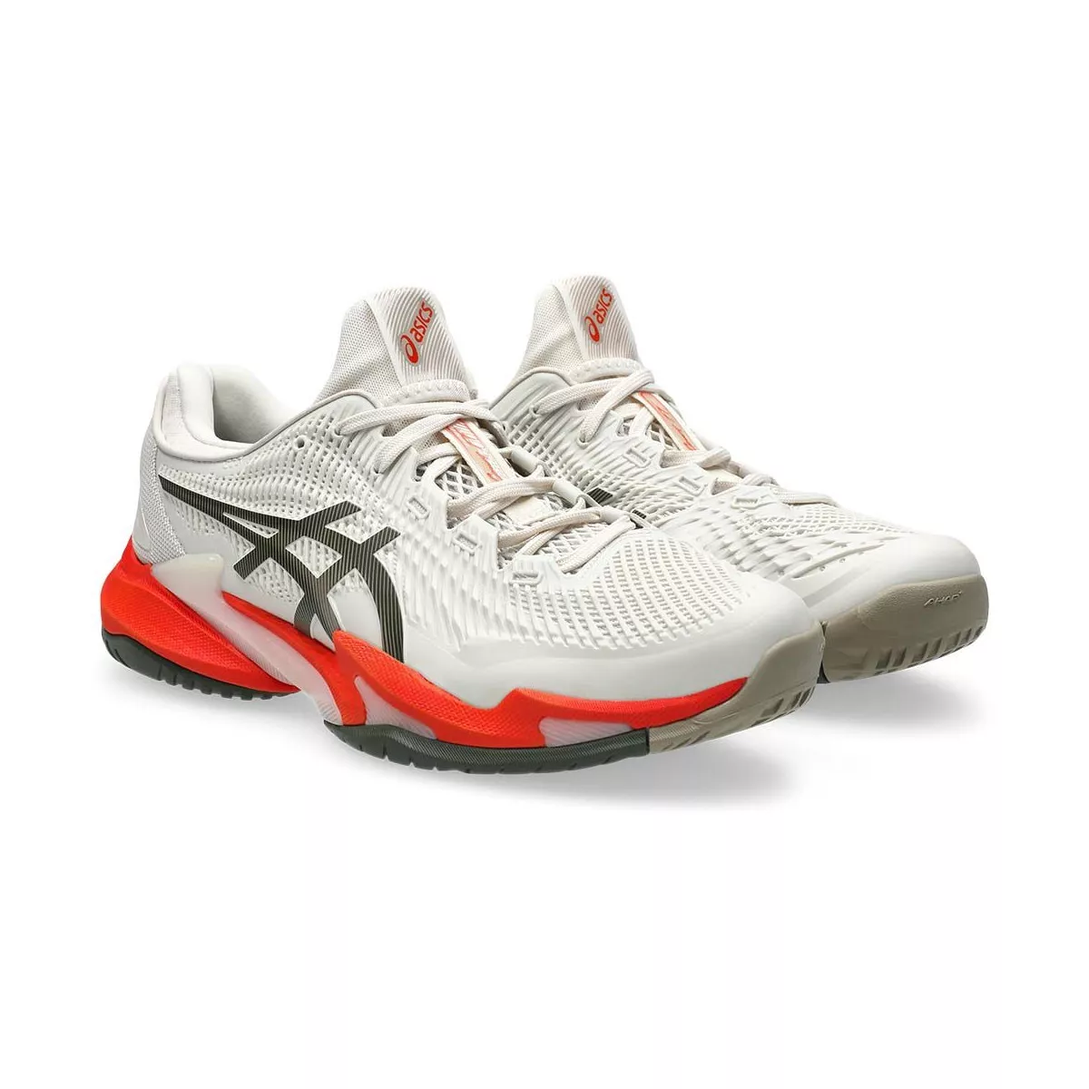 Asics Gel Court FF 3 White / Orange Tennis Shoes