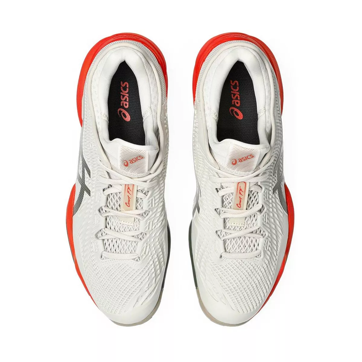 Asics Gel Court FF 3 White / Orange Tennis Shoes