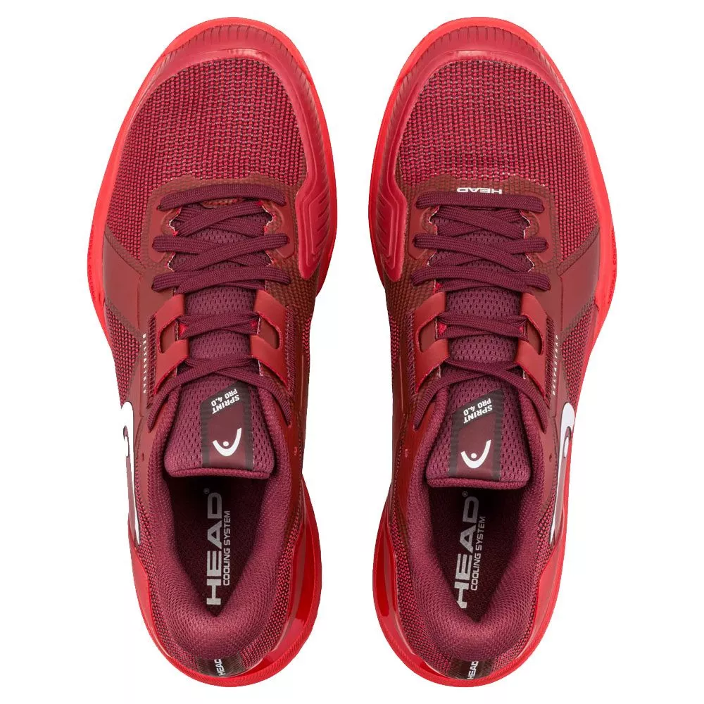 Head Sprint Pro 4.0 Tennis Shoes Red / Dark Red