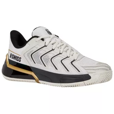 K-Swiss Ultrashot 4 Clay Shoes White / Black / Gold