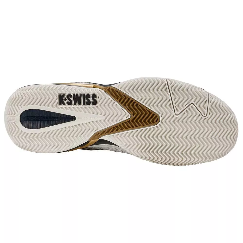 K-Swiss Ultrashot 4 Clay Shoes White / Black / Gold
